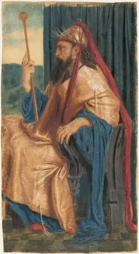 King Solomon, by Simeon Solomon
