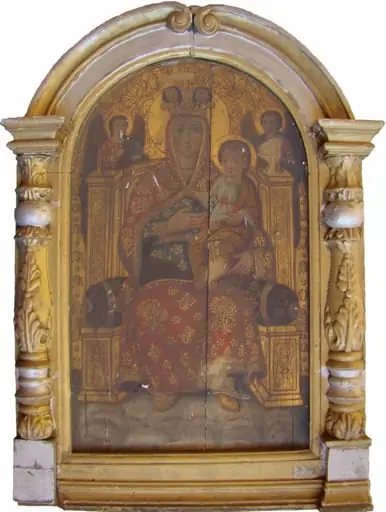 Maica Domnului cu Pruncul, by Simion Silaghi-Sălăgeanu
