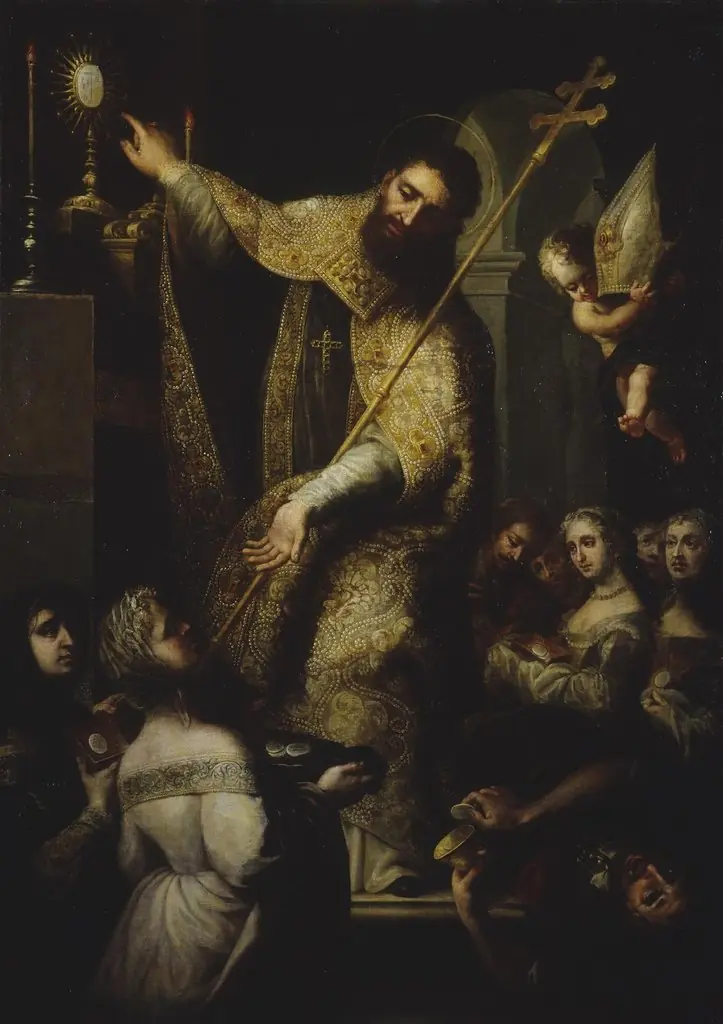 Triumph of St Norbert, by Simon de Leal Leon