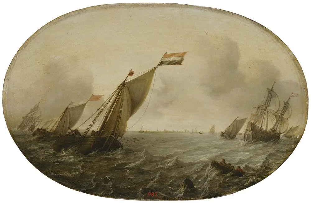 Seascape, by Simon de Vlieger