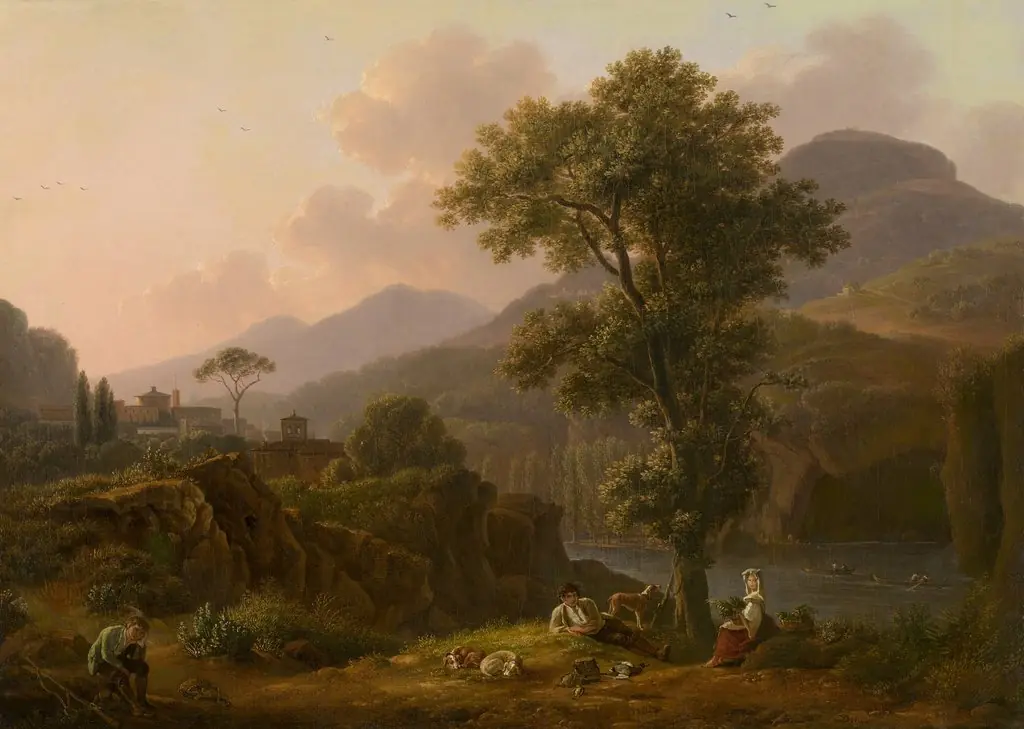 Italian Landscape, by Simon Denis