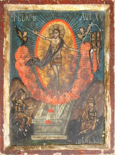 Învierea lui Iisus, by Simon din Bălgrad