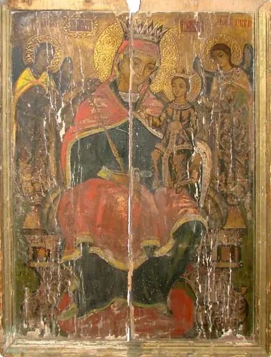 Maica Domnului cu Pruncul, by Simon din Bălgrad