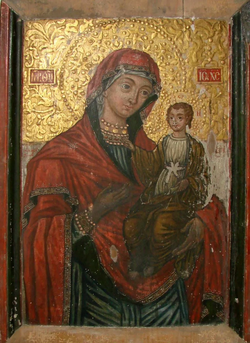 Maica Domnului cu Pruncul, by Simon din Bălgrad, 1782