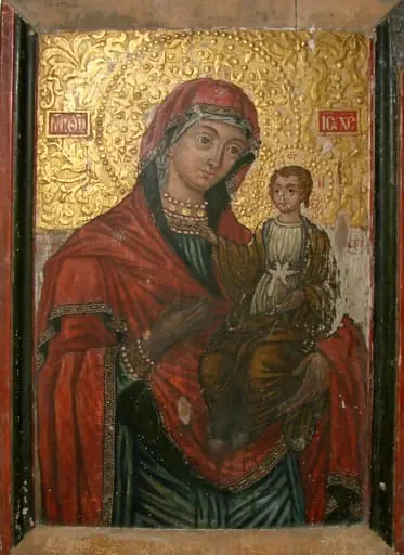 Maica Domnului cu Pruncul, by Simon din Bălgrad