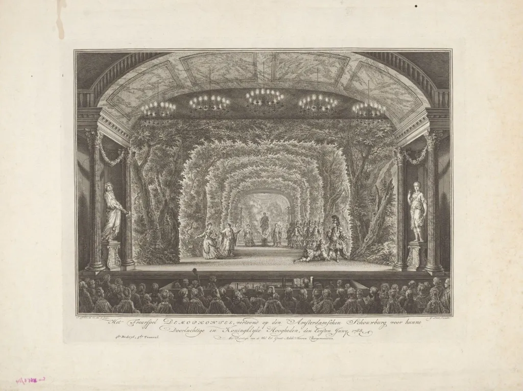H Beard Print Collection, by Simon Fokke, 1768