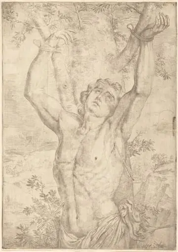 Saint Sebastian, by Simon François
