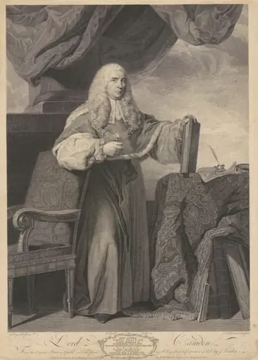 Lord Camden, by Simon Francois Ravenet I