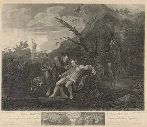 The Good Samaritan, by Simon Francois Ravenet I