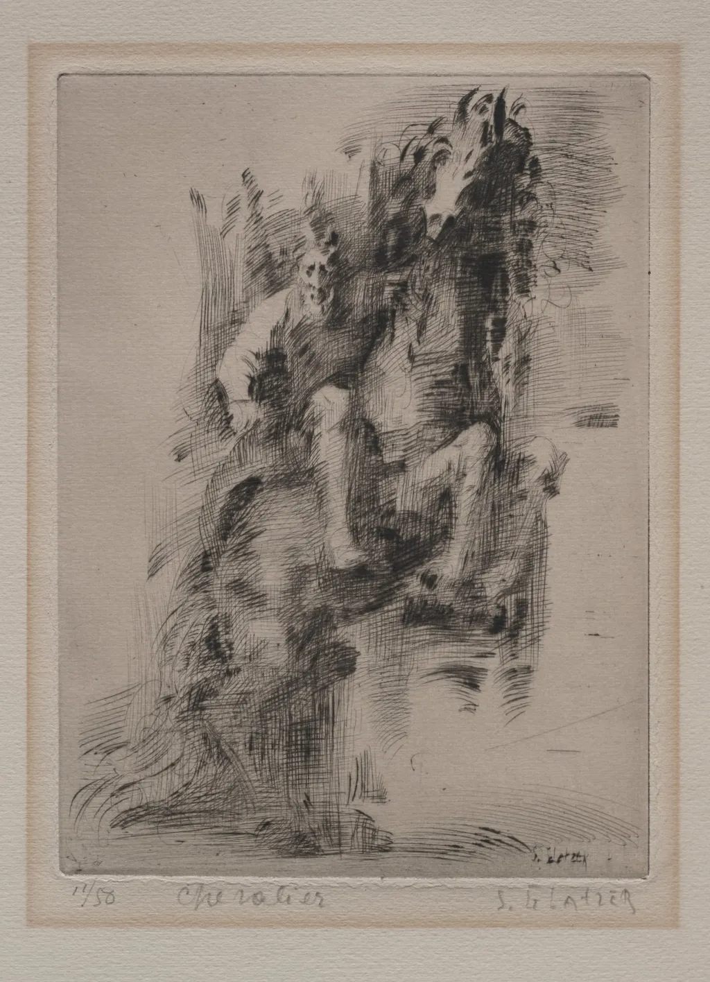 Chevalier, by Simon Glatzer, 1930