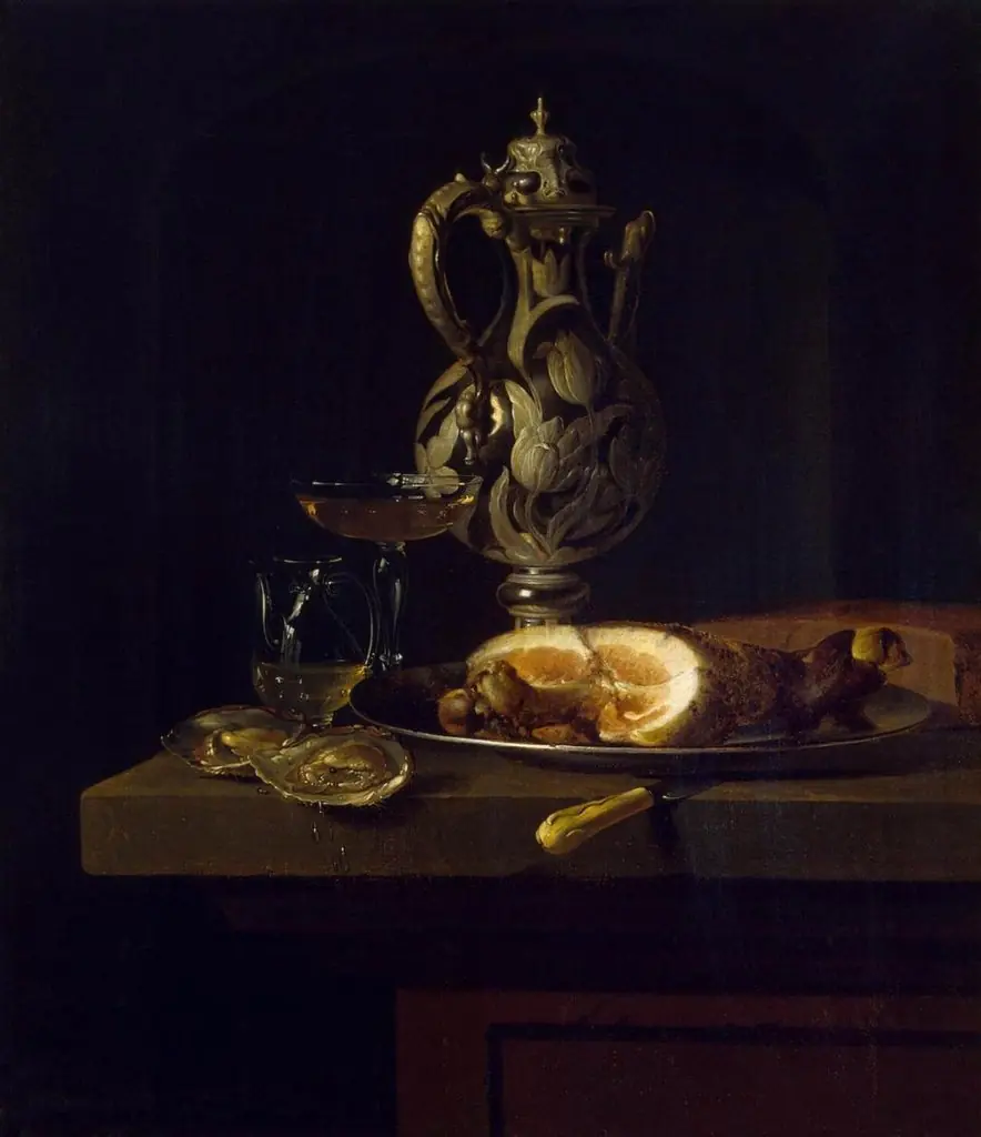 Breakfast with Ham, by Simon Luttichuys