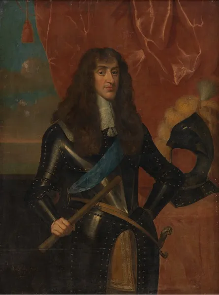Portrait of James Stuart, Duke of York (1633-1701), later King James II of England, by Simon Luttichuys, oil, 1660