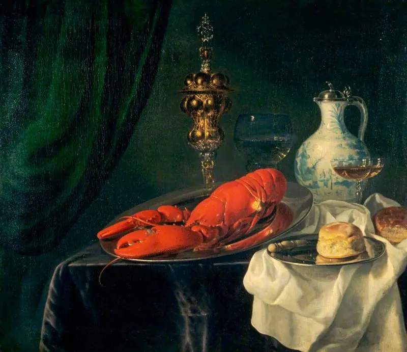 Still-life, by Simon Luttichuys