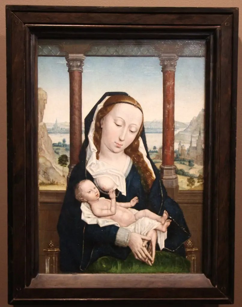 The Virgin and Child, by Simon Marmion
