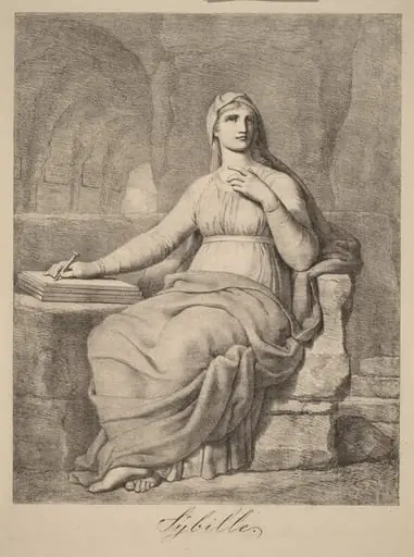 Sibylle (Sibyl), by Simon Petrus Klotz