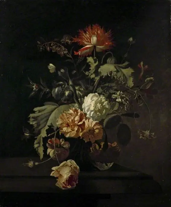 A vase of flowers, by Simon Pietersz Verelst