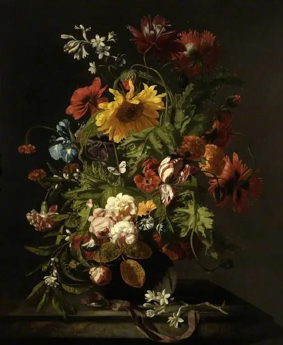 Vase of flowers, by Simon Pietersz Verelst