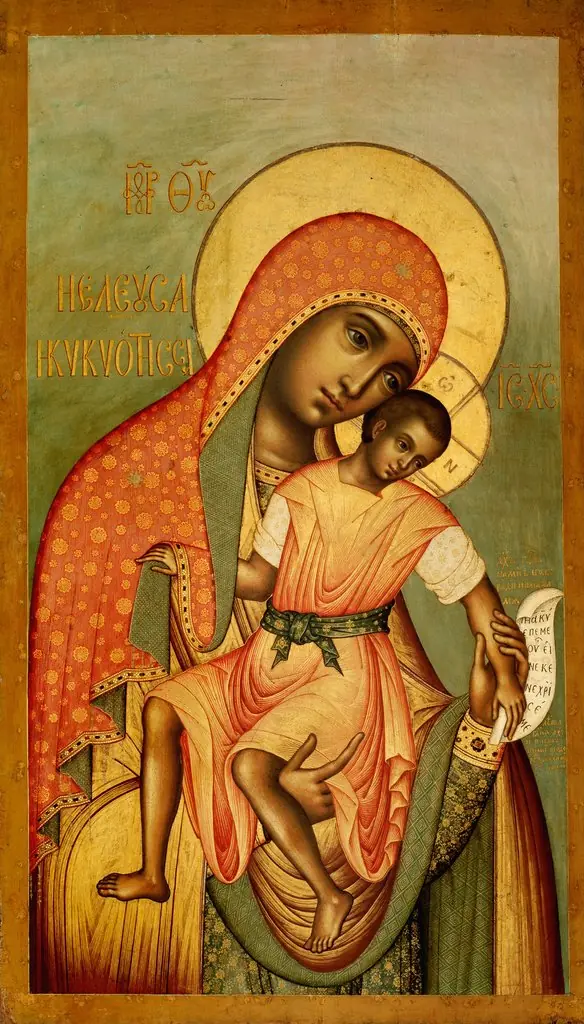 Virgin Eleousa of Kykkos, by Simon Ushakov