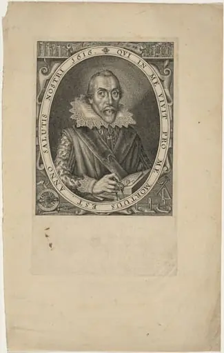 Aaron Rathborne, by Simon van de Passe
