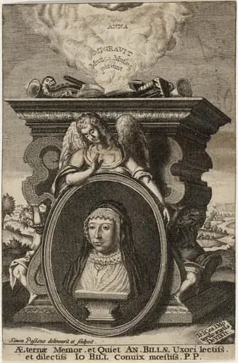 Anne Bill, by Simon van de Passe