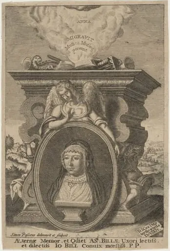 Anne Bill, by Simon van de Passe