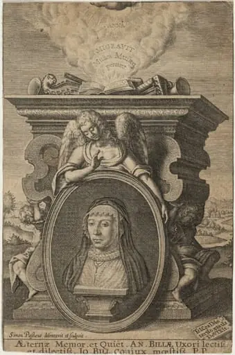 Anne Bill, by Simon van de Passe