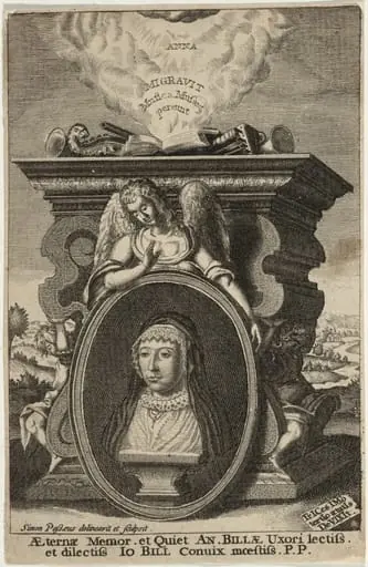 Anne Bill, by Simon van de Passe