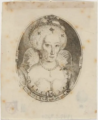 Anne of Denmark, by Simon van de Passe