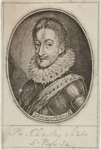 Charles I, King of England, by Simon van de Passe
