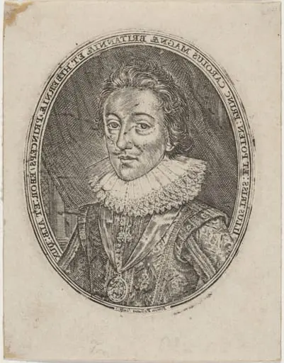 Charles I, King of England, by Simon van de Passe