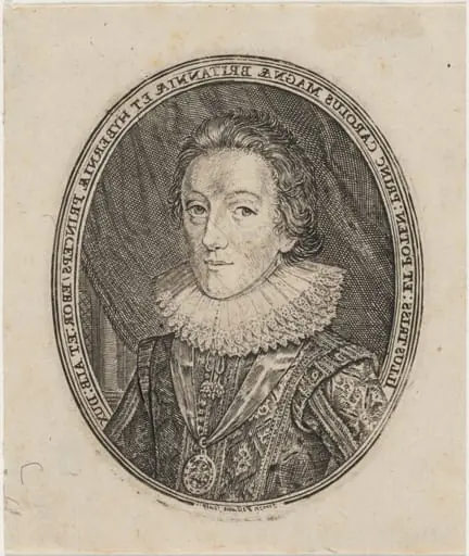 Charles I, King of England, by Simon van de Passe