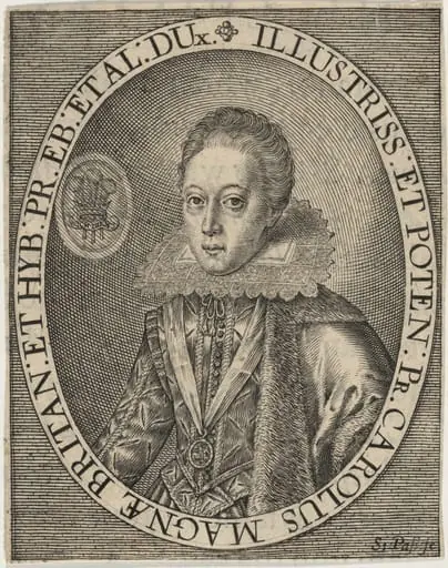Charles I, King of England as Duke of York, by Simon van de Passe