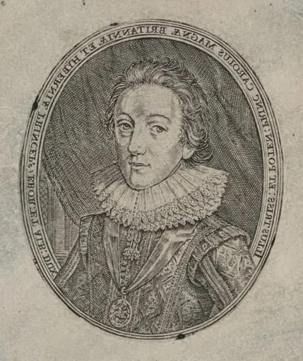 Charles I, King of England [top half], by Simon van de Passe