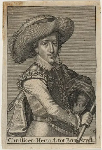 Christian, Duke of Brunswick, by Simon van de Passe