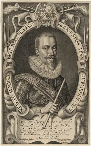 Edward Cecil, Viscount Wimbledon, by Simon van de Passe