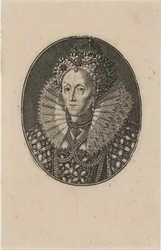 Elizabeth, Queen of England, by Simon van de Passe