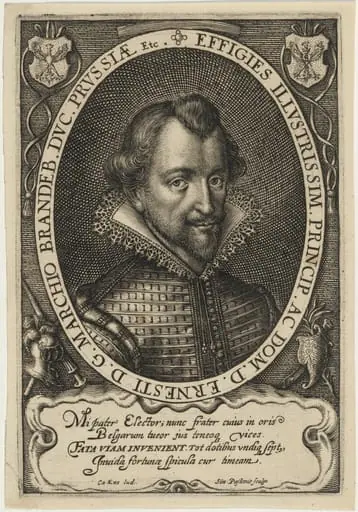 Ernest, Elector of Brandenburg, by Simon van de Passe