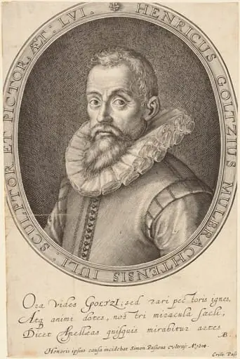 Hendrik Goltzius, by Simon van de Passe
