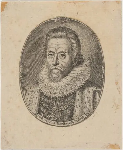 James I, King of England, by Simon van de Passe
