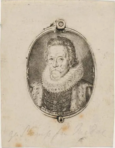 James I, King of England, by Simon van de Passe