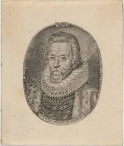 James I, King of England, by Simon van de Passe