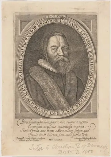 Jesper Rasmussen Brochmand, by Simon van de Passe