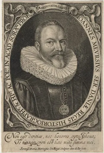 Johannes Meursius, Historian, by Simon van de Passe