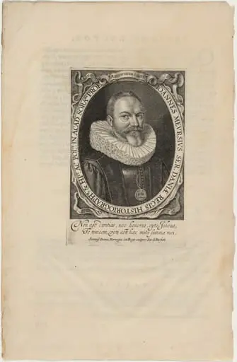 Johannes Meursius, Historian, by Simon van de Passe