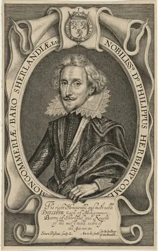 Philip Herbert, Fourth Earl of Pembroke, by Simon van de Passe
