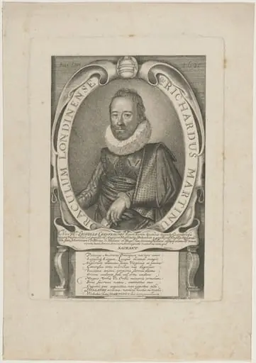 Richard Martin, by Simon van de Passe