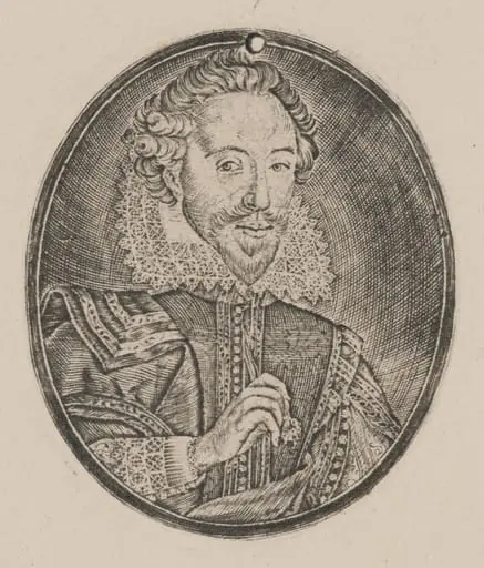 Richard Sackville, 3rd Earl of Dorset [left half], by Simon van de Passe