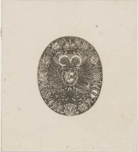 Shields of the Emperor Matthias, by Simon van de Passe