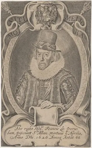 Sir Francis Bacon, by Simon van de Passe