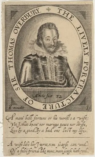 Sir Thomas Overbury, by Simon van de Passe